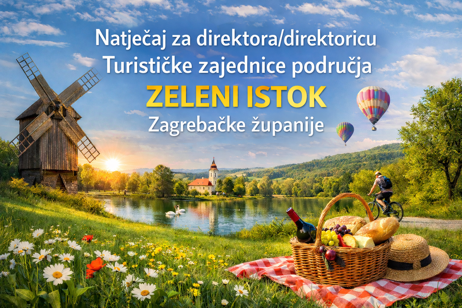 OBAVIJEST O RASPISIVANJU JAVNOG NATJEČAJA - DIREKTOR/ICA TURISTIČKE ZAJEDNICE
