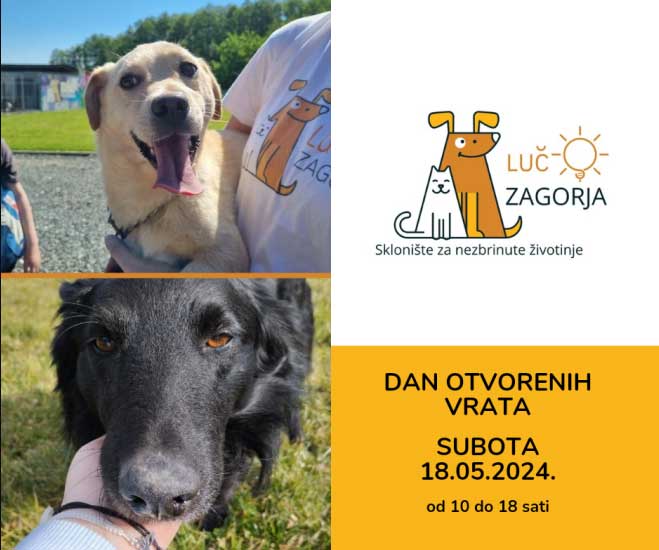 DAN OTVORENIH VRATA Dođite u Luč Zagorja i podržite njihov rad!